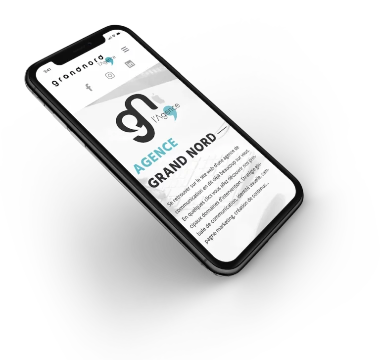 Mockup Site GNA version Mobile